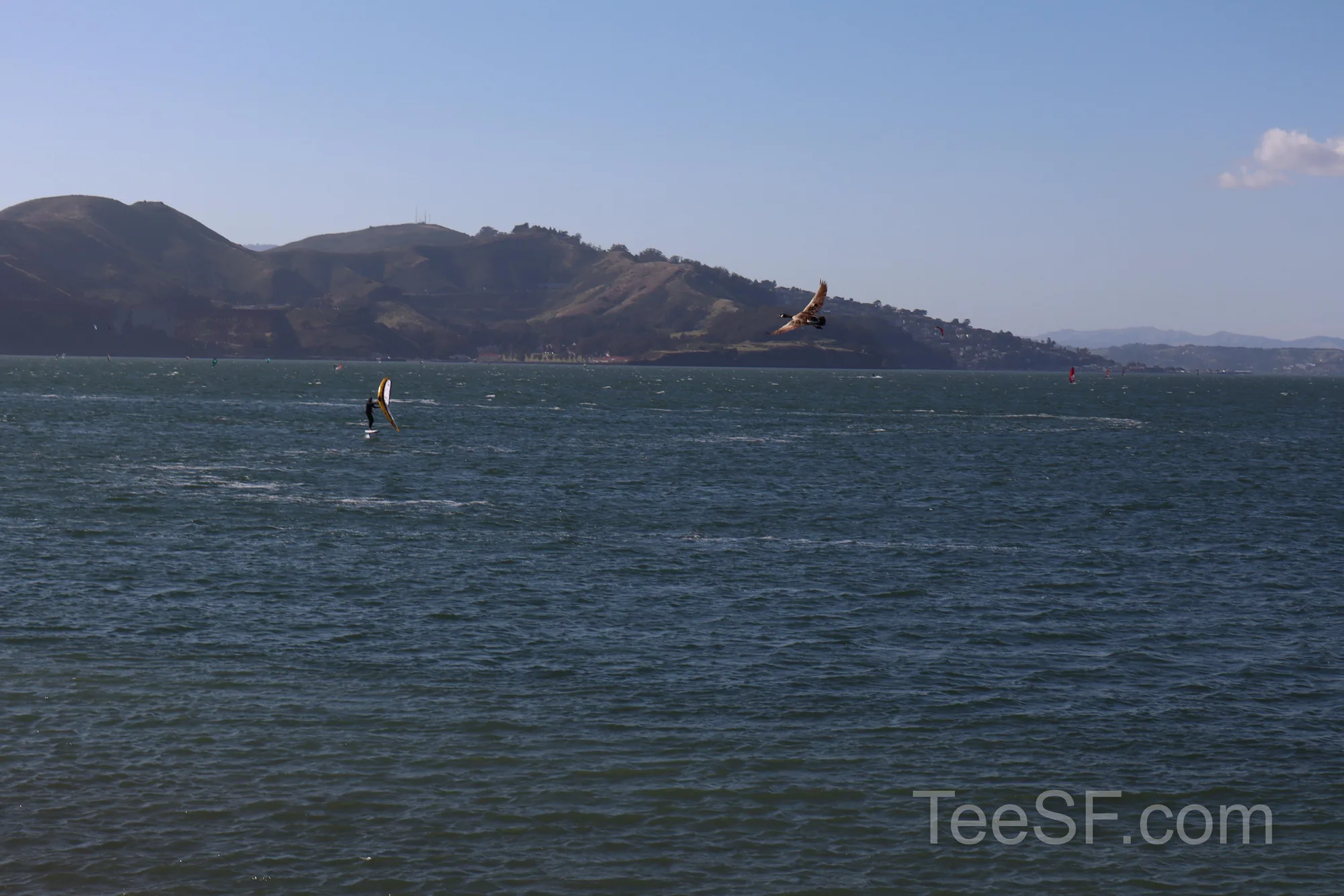 golden Gate Beach Windsurfing Bay during a Stripe Sessions 2026 visit in San Francisco.